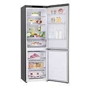 LG Combinado LG GBB71PZVFN, 341 litros, eficiência energética D, 1,86 m, Door Cooling+™, Shiny Steel, GBB71PZVFN