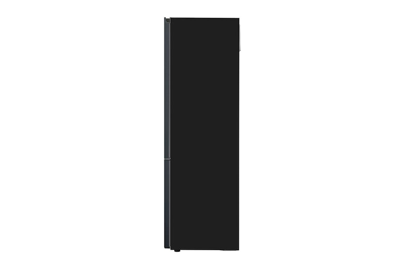 LG Combinado LG GBB72MCUFN, 384 litros, eficiência energética D, 2,03 m, Door Cooling+™, Wi-Fi, Matte Black, GBB72MCUFN