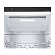 LG Combinado LG GBB72MCUFN, 384 litros, eficiência energética D, 2,03 m, Door Cooling+™, Wi-Fi, Matte Black, GBB72MCUFN