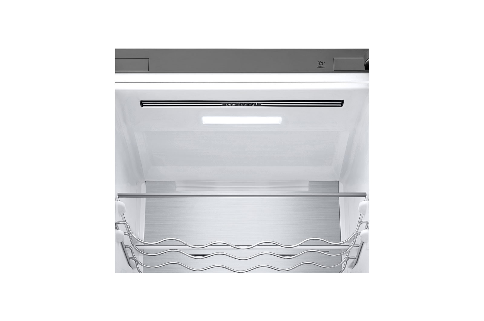 LG Combinado LG GBB72NSUCN, 384 litros, eficiência energética C, 2,03 m, Door Cooling+™, Wi-Fi, Noble Steel, GBB72NSUCN