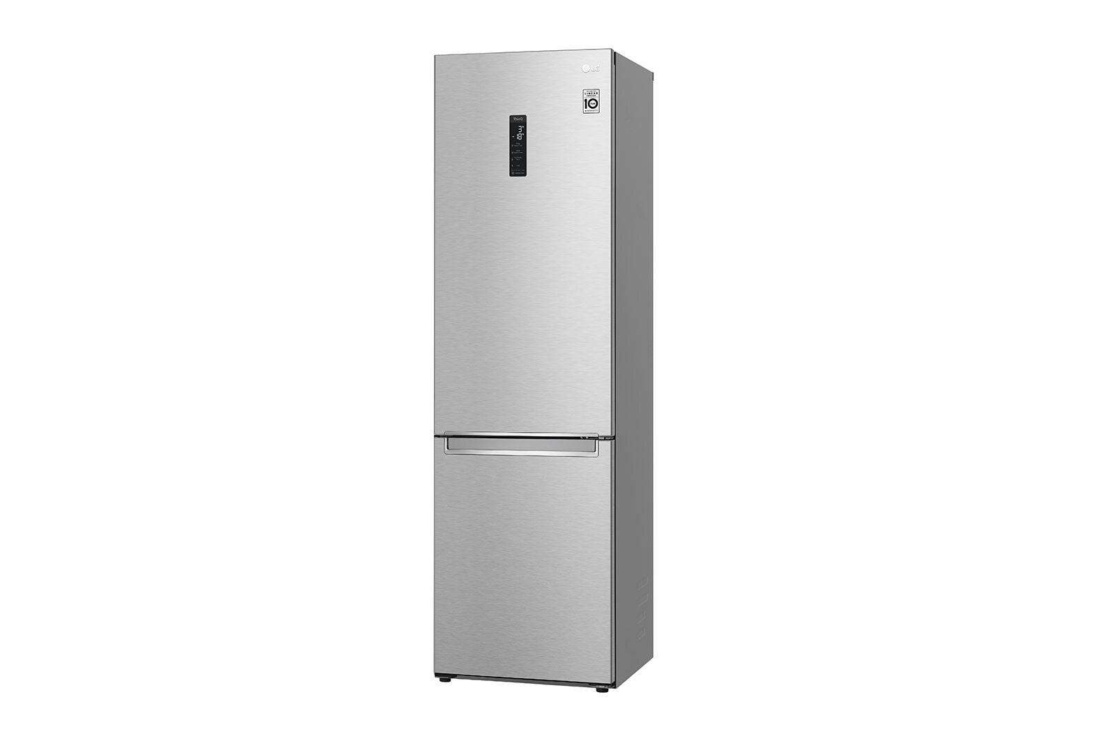 LG Combinado LG GBB72NSUCN, 384 litros, eficiência energética C, 2,03 m, Door Cooling+™, Wi-Fi, Noble Steel, GBB72NSUCN