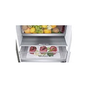 LG Combinado LG GBB72NSUFN, 384 litros, eficiência energética D, 2,03 m, Door Cooling+™, Wi-Fi, Noble Steel, GBB72NSUFN