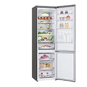 LG Combinado LG GBB72NSUFN, 384 litros, eficiência energética D, 2,03 m, Door Cooling+™, Wi-Fi, Noble Steel, GBB72NSUFN