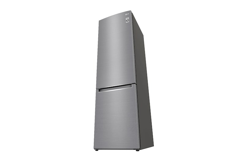 LG Combinado LG GBB72PZVFN, 384 litros, eficiência energética D, 2,03 m, Door Cooling+™, Shiny Steel, GBB72PZVFN