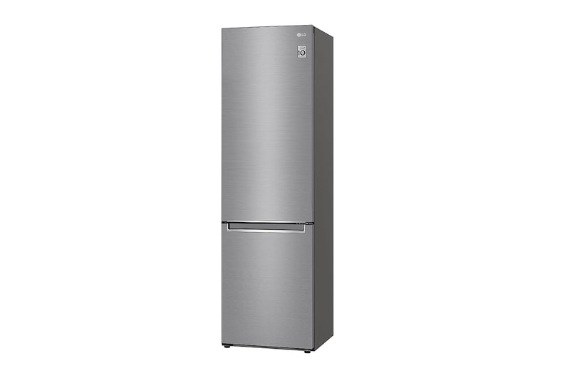 LG Combinado LG GBB72PZVFN, 384 litros, eficiência energética D, 2,03 m, Door Cooling+™, Shiny Steel, GBB72PZVFN