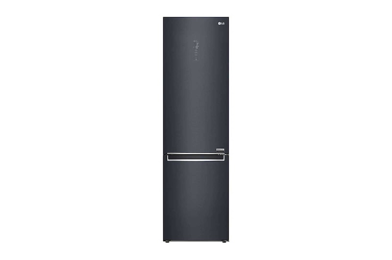 LG Combinado LG GBB92MCACP, 384 litros, eficiência energética C, 2,03 m, Door Cooling+™, Wi-Fi, Matte Black, GBB92MCACP