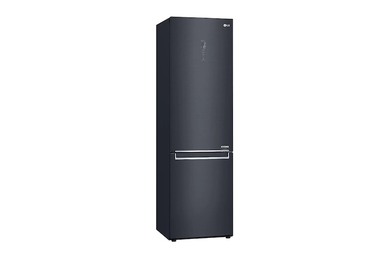 LG Combinado LG GBB92MCACP, 384 litros, eficiência energética C, 2,03 m, Door Cooling+™, Wi-Fi, Matte Black, GBB92MCACP