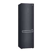 LG Combinado LG GBB92MCACP, 384 litros, eficiência energética C, 2,03 m, Door Cooling+™, Wi-Fi, Matte Black, GBB92MCACP