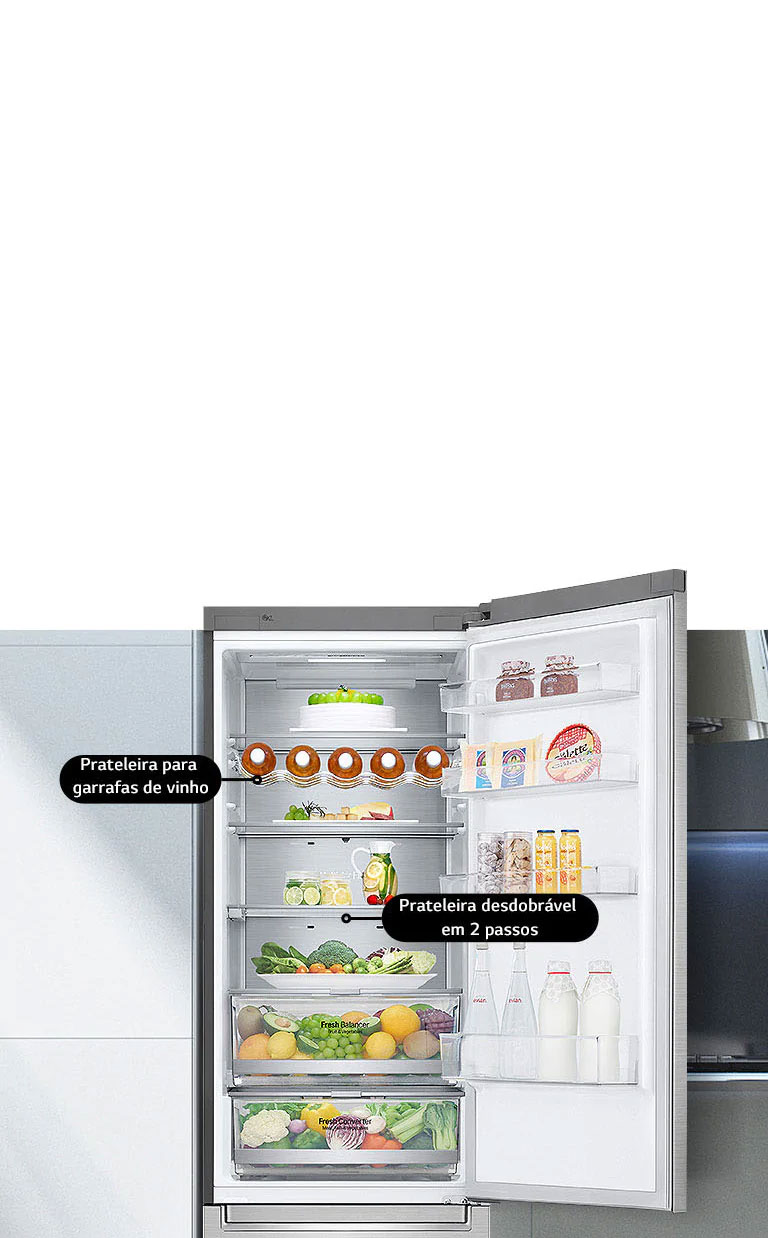 Máxima conveniência para a sua cozinha