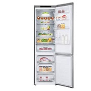 LG Combinado LG GBB92STBAP, 384 litros, eficiência energética A, 2,03 m, Door Cooling+™, Stainless Steel, GBB92STBAP
