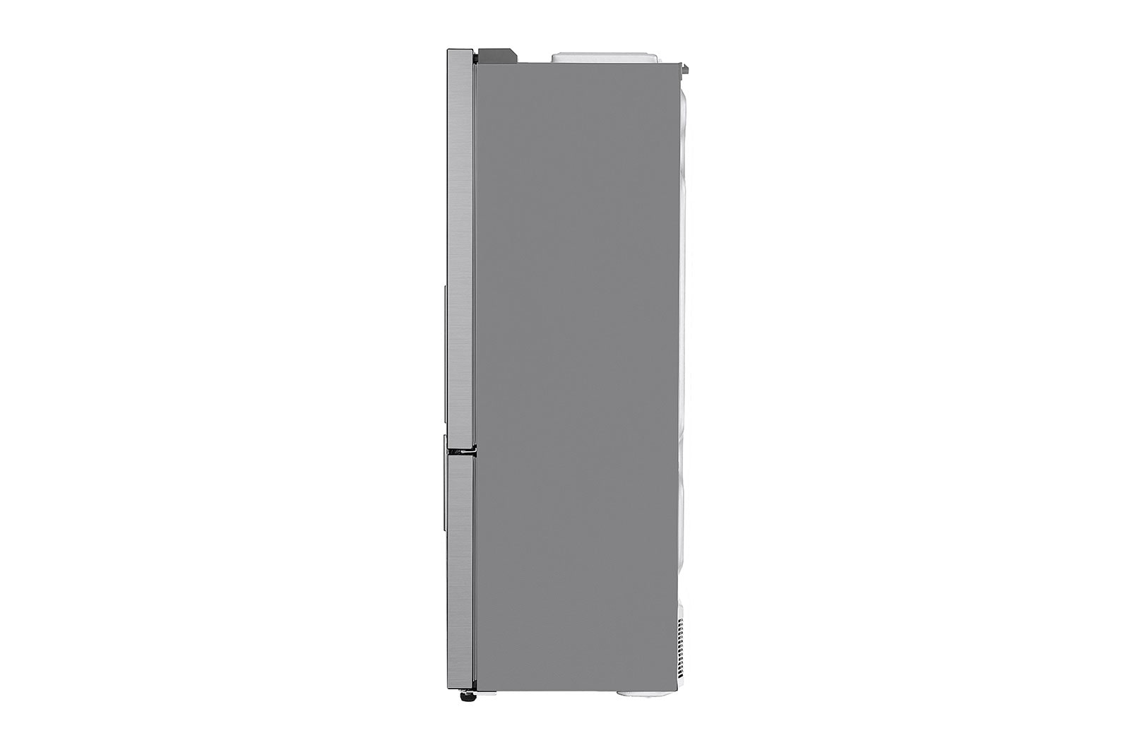 LG Frigorífico Combinado LG prata 461l com eficiência energética E, dispensador de água sem canalização e DoorCooling+™  , GBF567PZCMB