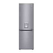 Vista frontal de Frigorífico Combinado | 340 L | Etiqueta energética E | 1,86 m | DoorCooLing&#43;™ | Dispensador sem canaLização GBF61PZJMN
