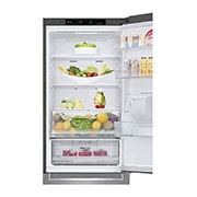 LG Frigorífico Combinado | 340 L | Etiqueta energética E | 1,86 m | DoorCooLing+™ | Dispensador sem canaLização, GBF61PZJMN