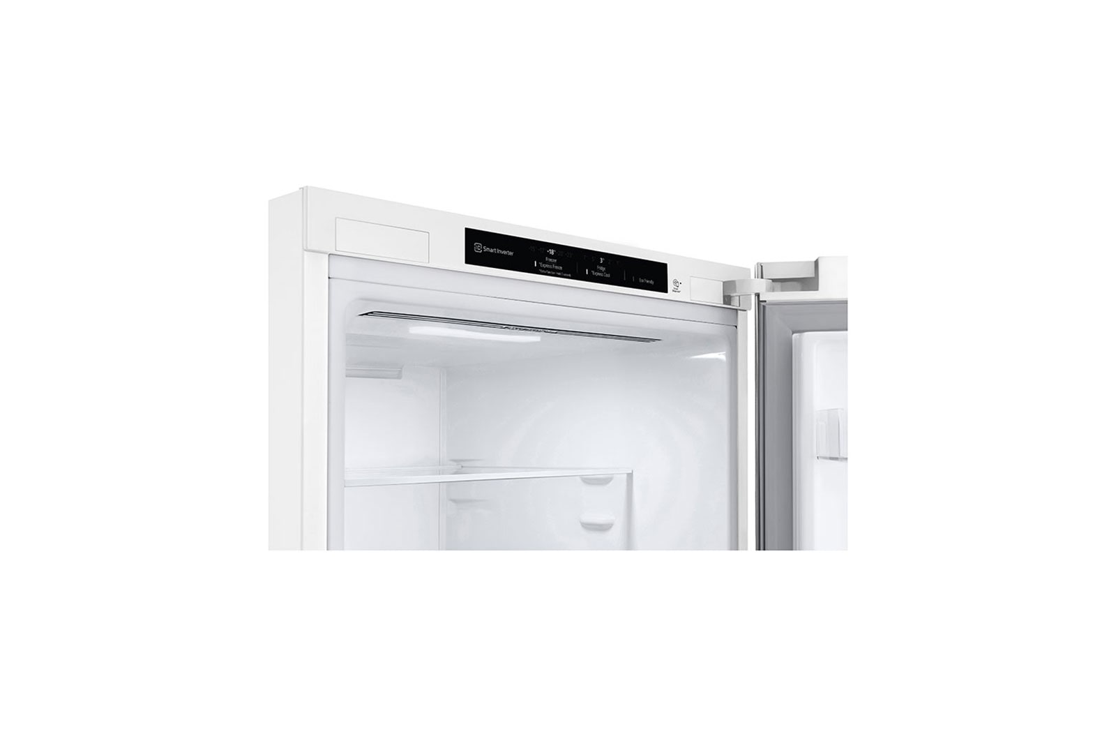 LG Frigorífico Combinado | 341 L | Etiqueta energética D | 1,86 m | DoorCooLing+™ | FRESHConverter™, GBP61SWPGN