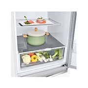 LG Frigorífico Combinado | 341 L | Etiqueta energética D | 1,86 m | DoorCooLing+™ | FRESHConverter™, GBP61SWPGN