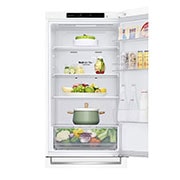 LG Frigorífico Combinado | 341 L | Etiqueta energética D | 1,86 m | DoorCooLing+™ | FRESHConverter™, GBP61SWPGN
