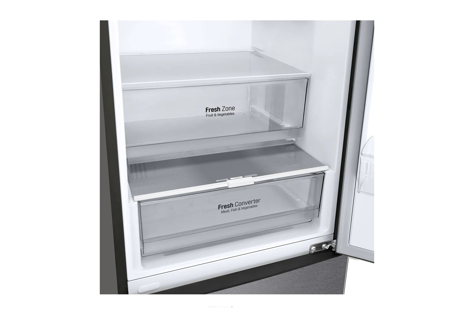 LG Frigorífico Combinado | 384 L | Etiqueta energética B | 2,03 m | DoorCooLing+™ | FRESHConverter™ | Wi-Fi, GBP62DSXCC1