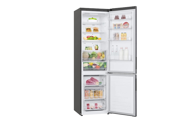 LG Frigorífico Combinado | 384 L | Etiqueta energética B | 2,03 m | DoorCooLing+™ | FRESHConverter™ | Wi-Fi, GBP62DSXCC1