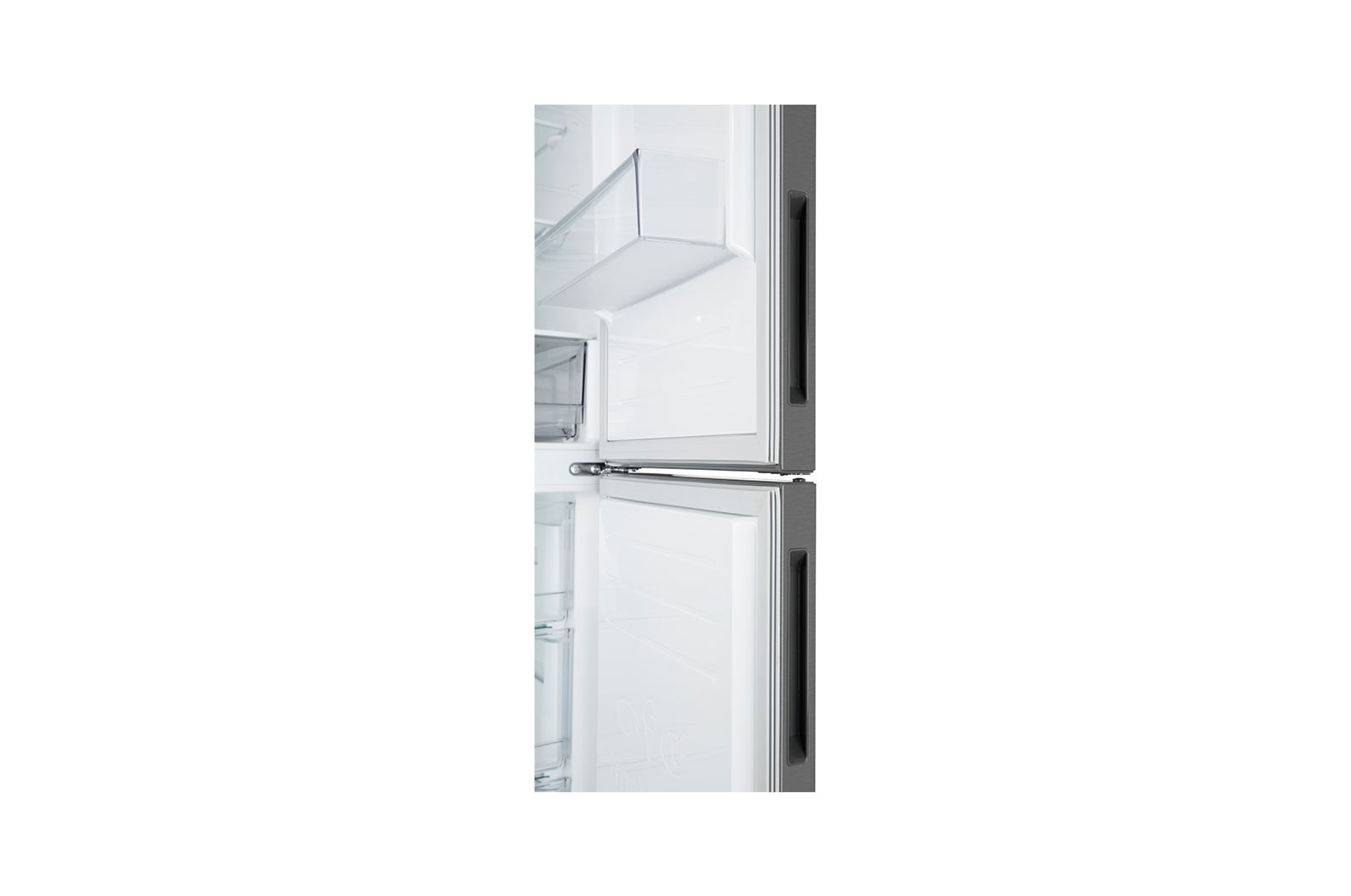 LG Combinado LG GBP62DSXCC, 384 litros, eficiência energética C, 2,03 m, Door Cooling+™, Wi-Fi, Dark Graphite, GBP62DSXCC