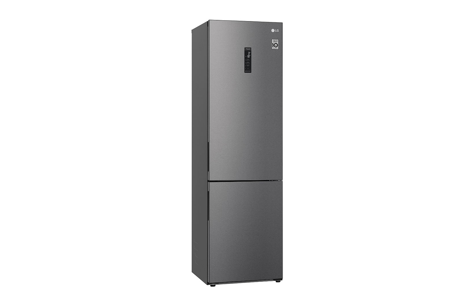 LG Combinado LG GBP62DSXCC, 384 litros, eficiência energética C, 2,03 m, Door Cooling+™, Wi-Fi, Dark Graphite, GBP62DSXCC