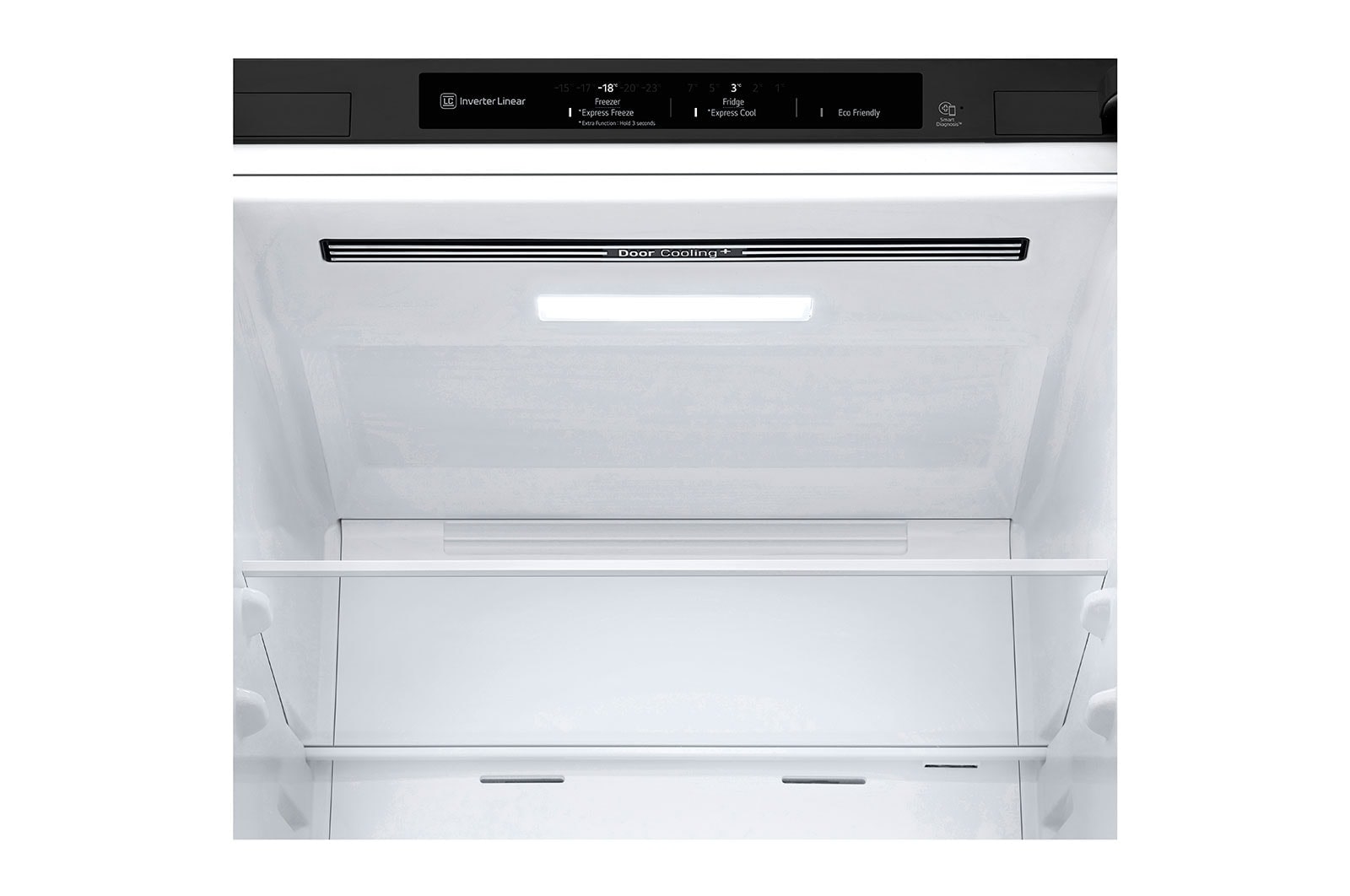 LG Frigorífico Combinado | 384 L | Etiqueta energética B | 2,03 m | DoorCooLing+™ | FRESHConverter™, GBP62MCNBC