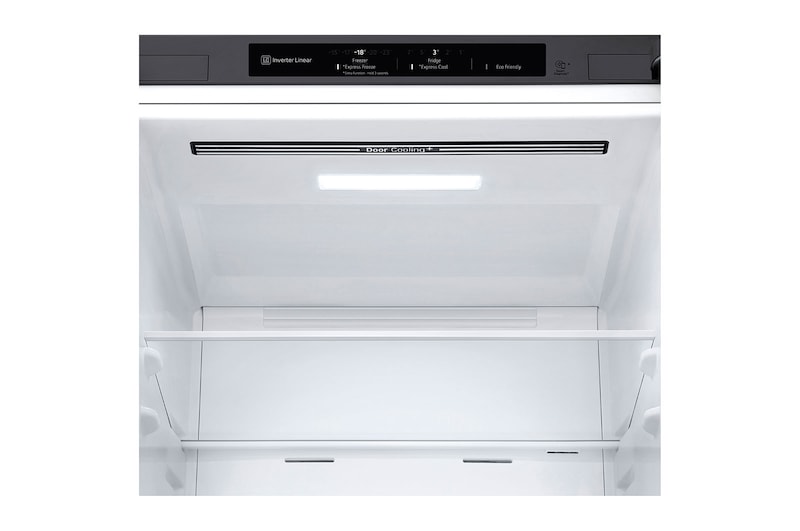 LG Frigorífico Combinado | 384 L | Etiqueta energética B | 2,03 m | DoorCooLing+™ | FRESHConverter™, GBP62PZNBC