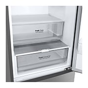 LG Frigorífico Combinado | 384 L | Etiqueta energética B | 2,03 m | DoorCooLing+™ | FRESHConverter™, GBP62PZNBC