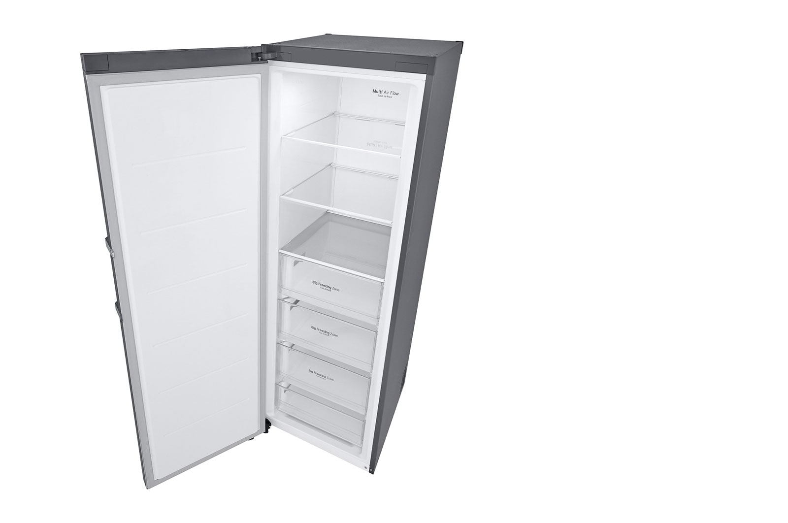 LG Arca vertical | 324 L | Etiqueta energética E | MuLti-Air FLow™ | TotaL No Frost | Express Freeze, GFE41PZGSZ