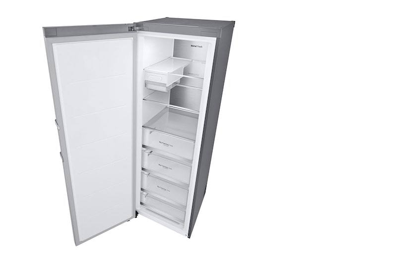 LG Arca vertical | 324 L | Etiqueta energética D | Multi-Air Flow™ | Total No Frost | Express Freeze, GFM61MBCSF