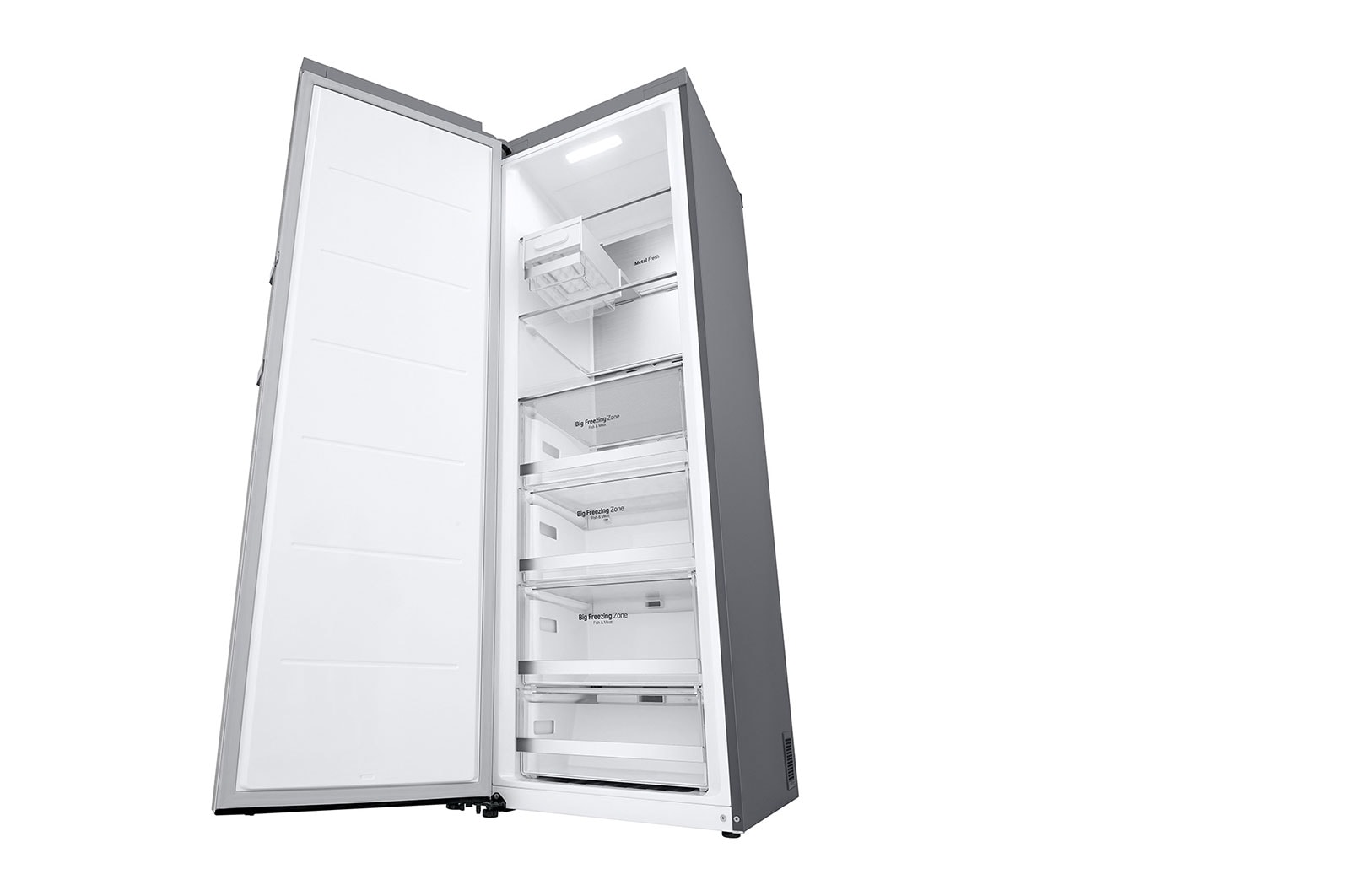 LG Arca vertical | 324 L | Etiqueta energética D | MuLti-Air FLow™ | TotaL No Frost | Express Freeze, GFM61MBCSF