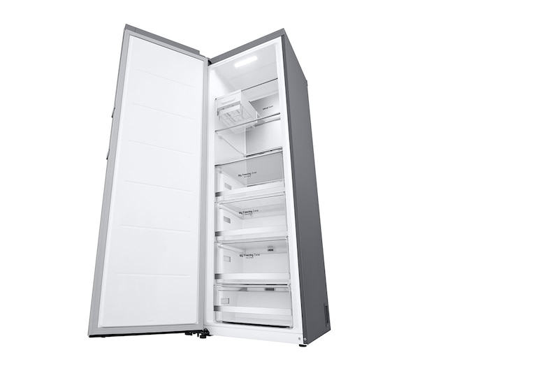 LG Arca vertical | 324 L | Etiqueta energética D | Multi-Air Flow™ | Total No Frost | Express Freeze, GFM61MBCSF