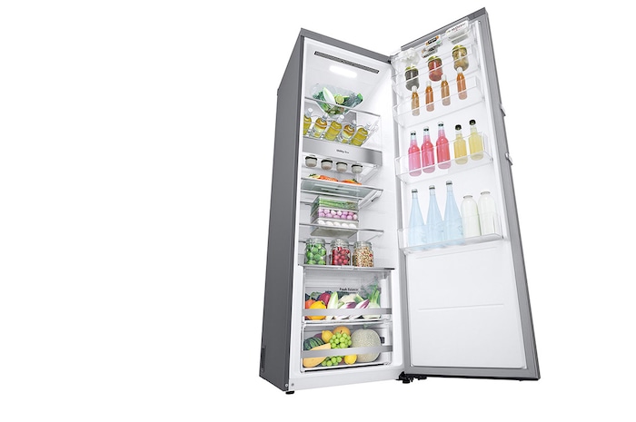 LG Frigorífico de 1 porta | 386 L | Etiqueta energética D | DoorCooLing+™ | FRESHBaLancer™, GLM71MBCSF