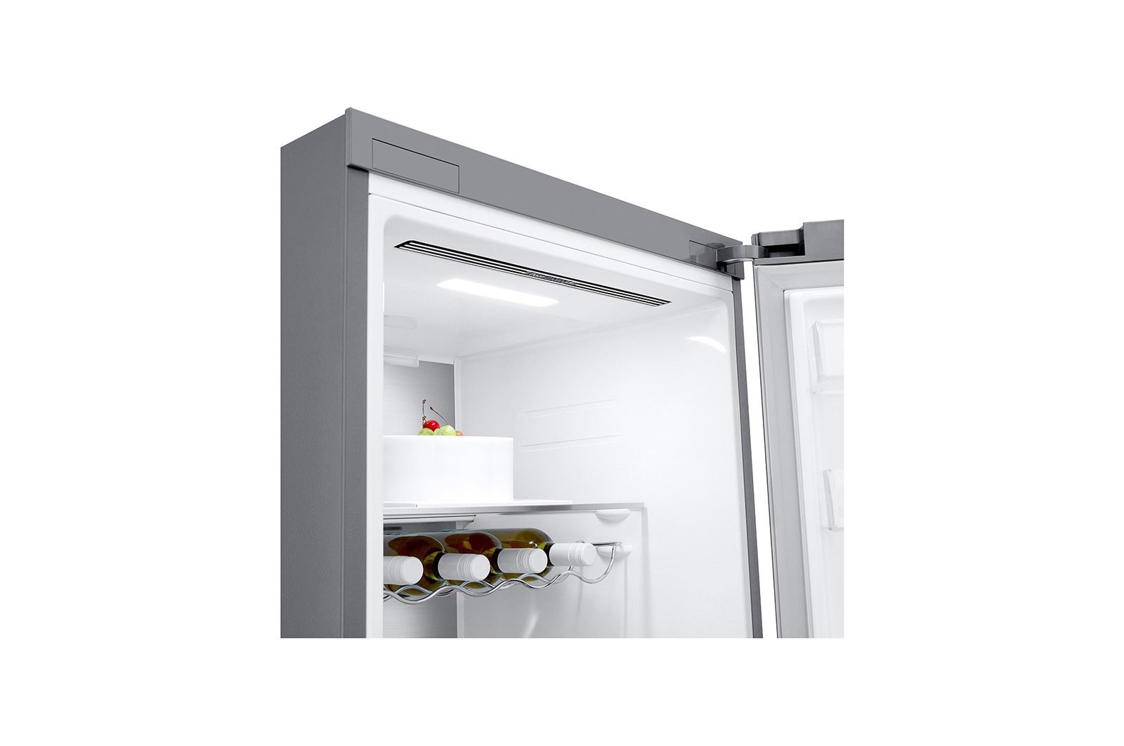 LG Frigorífico de 1 porta | 386 L | Etiqueta energética D | DoorCooLing+™ | FRESHBaLancer™, GLM71MBCSF