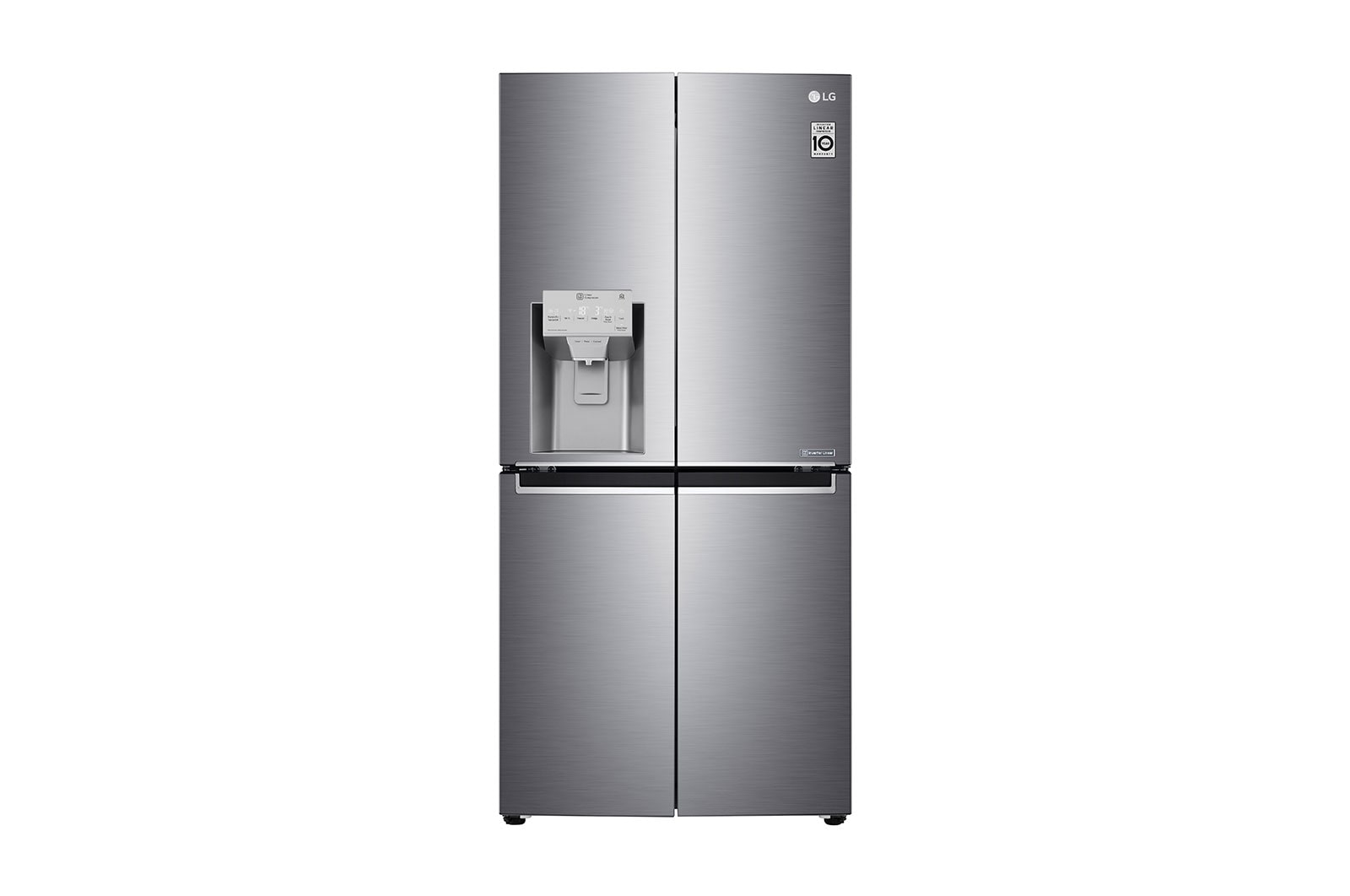 Vista frontal de Frigorífico Americano de 4 portas | 506 L | Etiqueta energética E | UVnano™ | DoorCooLing&#43;™ GML844PZKZ