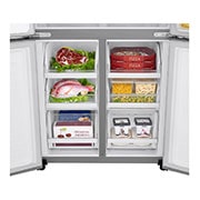 LG Frigorífico Americano de 4 portas | 506 L | Etiqueta energética E | UVnano™ | DoorCooLing+™, GML844PZKZ