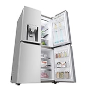 LG Frigorífico Americano de 4 portas | 641 L | Etiqueta energética E | UVnano™ | Pure N Fresh™ | DoorCooLing™, GML945NS9E