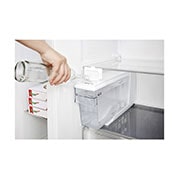 LG Frigorífico Americano LG GSJ761MCUZ, 625 litros, eficiência energética F, Door in Door™, dispensador sem canalização, Matte Black, GSJ761MCUZ