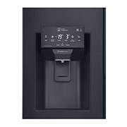 LG Frigorífico Americano LG GSJ761MCUZ, 625 litros, eficiência energética F, Door in Door™, dispensador sem canalização, Matte Black, GSJ761MCUZ