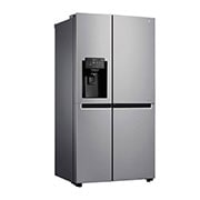LG Frigorífico Americano LG GSJ761PZZZ, 625 litros, eficiência energética F, Door in Door™, dispensador sem canalização, Shiny Steel, GSJ761PZZZ