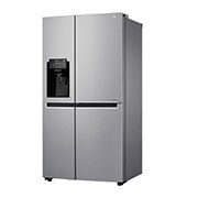 LG Frigorífico Americano LG GSJ761PZZZ, 625 litros, eficiência energética F, Door in Door™, dispensador sem canalização, Shiny Steel, GSJ761PZZZ