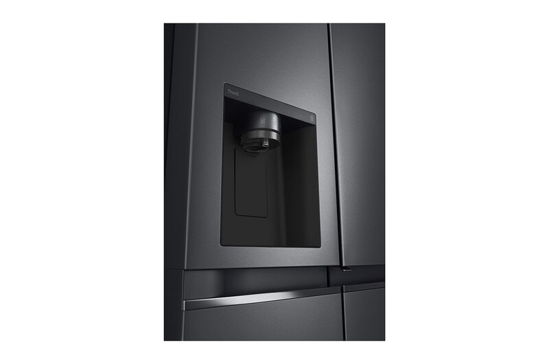 LG Frigorífico Americano | 635 L | Etiqueta energética E | Door-in-Door™ | DoorCooLing+™ | Dispensador sem canaLização, GSJV71MCLE