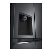 LG Frigorífico Americano | 635 L | Etiqueta energética E | Door-in-Door™ | DoorCooLing+™ | Dispensador sem canaLização, GSJV71MCLE