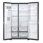 LG Frigorífico Americano | 635 L | Etiqueta energética E | Door-in-Door™ | DoorCooLing+™ | Dispensador sem canaLização, GSJV71MCLE