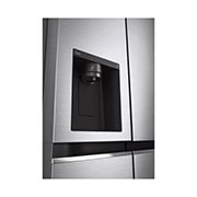 LG Frigorífico Americano | 635 L | Etiqueta energética E | Door-in-Door™ | DoorCooLing+™ | Dispensador sem canaLização, GSJV71PZLE