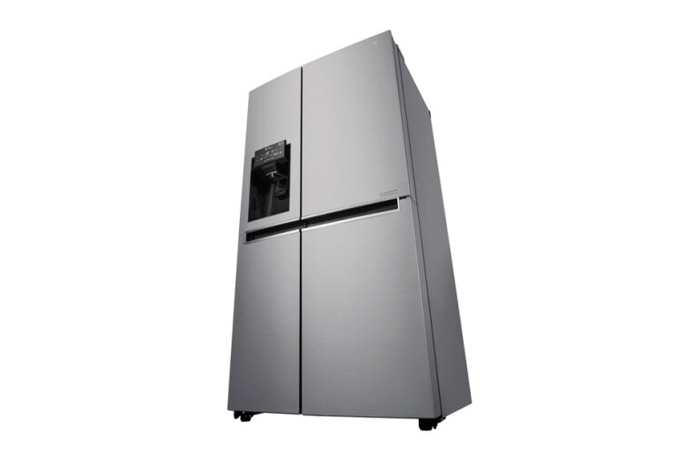 LG Frigorífico Americano LG GSL760PZXV, 625 litros, eficiência energética F, Shiny Steel, GSL760PZXV