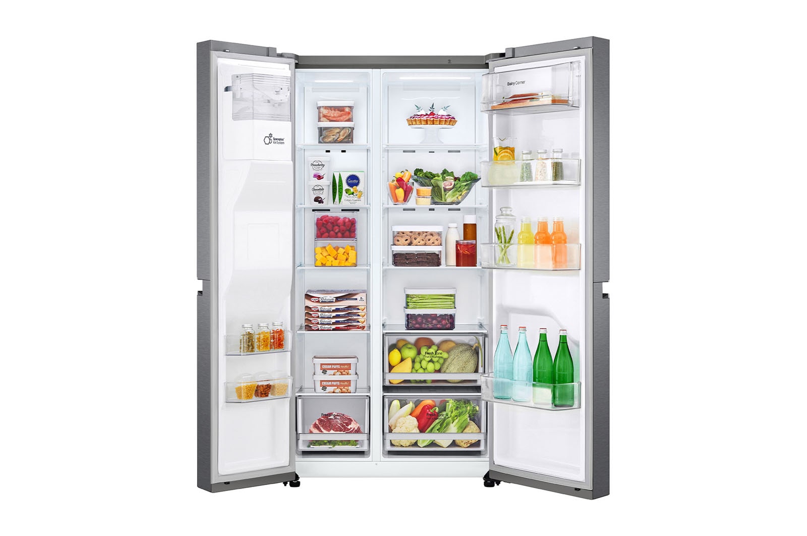 LG Frigorífico Americano | 634 L | Etiqueta energética F | LinearCooLing™, GSLV30DSXM