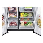 LG Frigorífico Americano | 635 L | Etiqueta energética E | DoorCooLing+™ | Dispensador sem canaLização, GSLV71MCTD