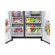 LG Frigorífico Americano | 635 L | Etiqueta energética E | DoorCooLing+™ | Dispensador sem canaLização, GSLV71MCTE