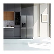 LG Frigorífico Americano | 635 L | Etiqueta energética D | DoorCooLing+™ | Dispensador sem canaLização, GSLV71PZTD