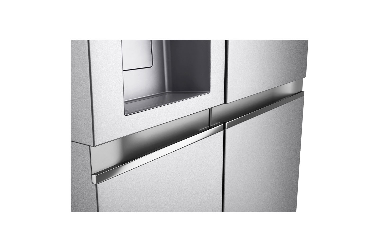 LG Frigorífico Americano LG GSLV91MBAD, 635 litros, eficiência energética D, Door Cooling+™, dispensador sem canalização, UVnano™, Metal Sorbet, GSLV91MBAD